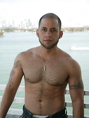 Latino stud posing