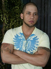 Latino stud posing