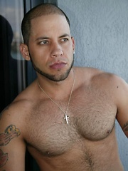 Latino stud posing