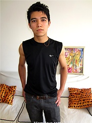 Gustavo is a hot young Latino from Boliva