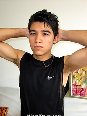 Gustavo is a hot young Latino from Boliva