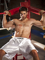 Step into the ring with big-dicked wonder boy Tommy Defendi