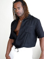 Muscle gay thug loads hic cum on chest