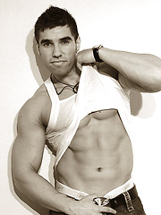 College student Lucas DiAngelo loves his muscles