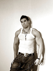 College student Lucas DiAngelo loves his muscles