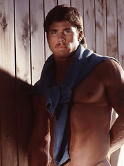 Retro-style guy posing