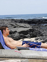 Hard anal sex at the wild sea beach