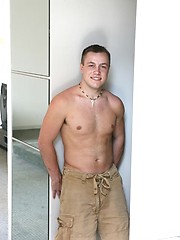 Young swimmer stripping