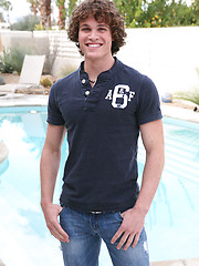 Naked curly jock Jesse