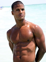 Muscled latin guy