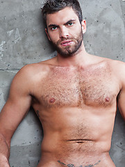 Gay porn actor Vito Gallo bangs Dylan Hausers ass