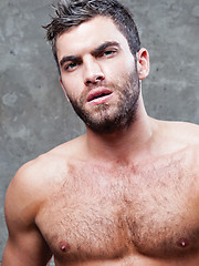 Gay porn actor Vito Gallo bangs Dylan Hausers ass