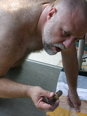 Cajun Bear and Wayne Daniels are two super hot bears