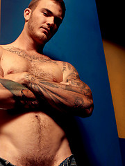 Christian bends Tyler over and fucks him with a vengeance