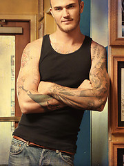 Christian bends Tyler over and fucks him with a vengeance