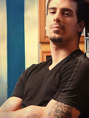 Christian bends Tyler over and fucks him with a vengeance