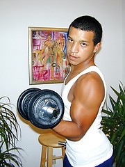 You can enjoyed spending time with this young str8 Latino