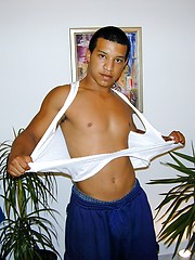 You can enjoyed spending time with this young str8 Latino