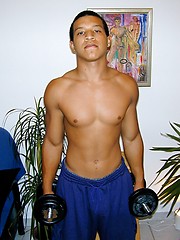 You can enjoyed spending time with this young str8 Latino