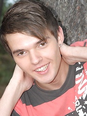 Cute gay boy solo masturbation
