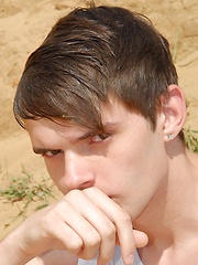 Cute gay boy solo masturbation