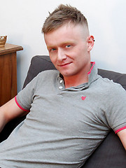 Uncut Tom Sharp Jerks Off