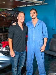 Two servicemen Johnny Torque and Adam Ridge