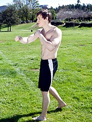 Max Steel has so innocent smile and nice dick