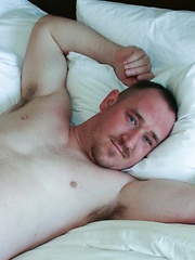 Rough-and-ready Maximus O Connell prepares for his latest sexual conquest