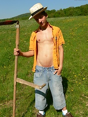 Farm boys Benj and Dane