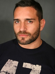 Handsome muscle bear Edu Boxer has the most beautiful eyes, perfect face, amazing body and of course a big uncut dick