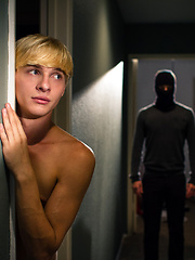 Stunning blond twink Jessie Montgomery and Corbin
