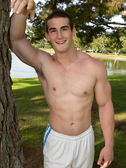 Beefy american jock Neal